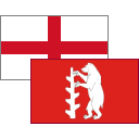 England-Warwickshire Flag